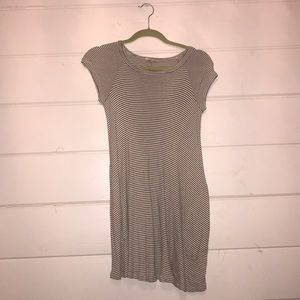 STRIPED T SHIRT DRESS